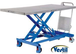 Vestil Hydraulic Elevating Cart 1000-Lb. Capacity
